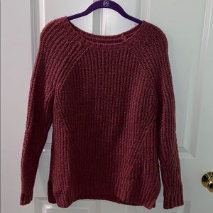 Dusty rose knitted sweater